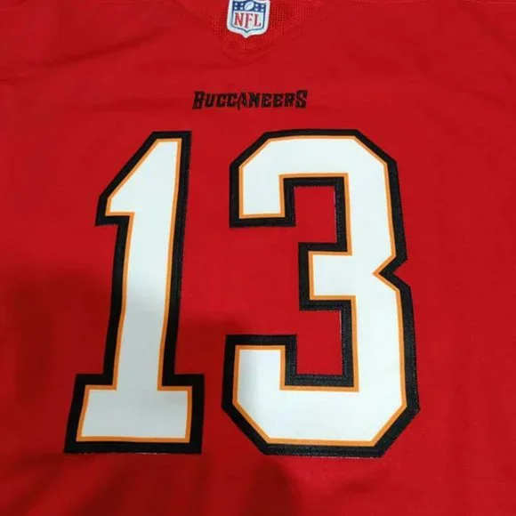 Nike Tampa Bay Buccaneers Mike Evan #13 Jersey-Red